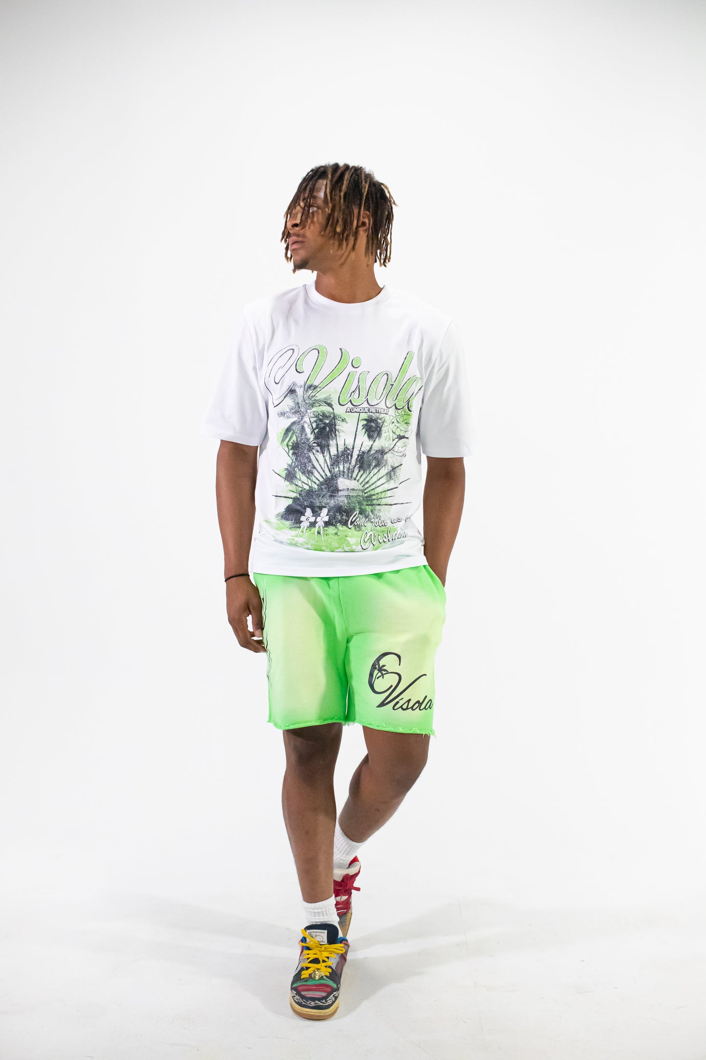 Isola Paradise Shorts - Green